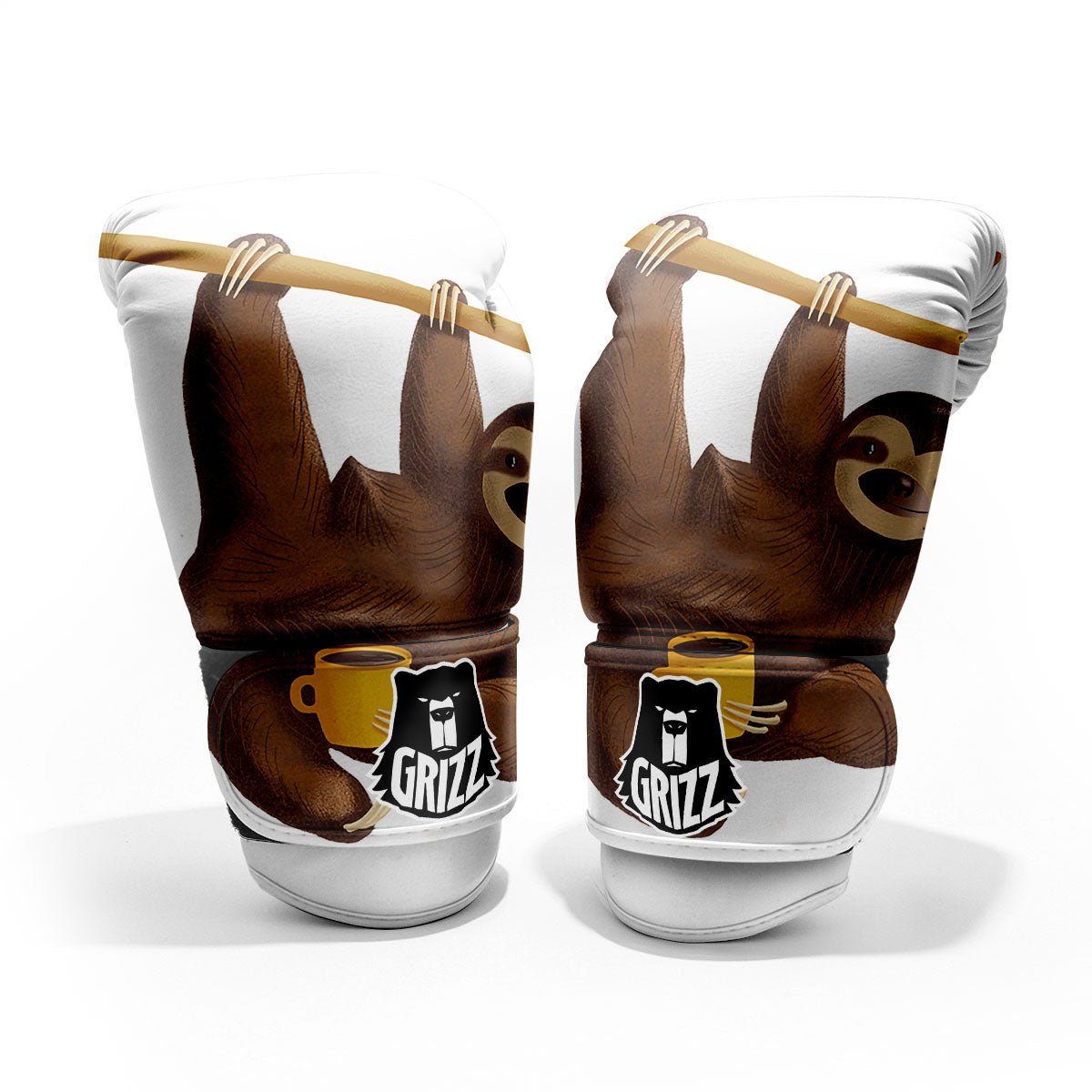 Sloth Happy Print Pro Boxing Glove