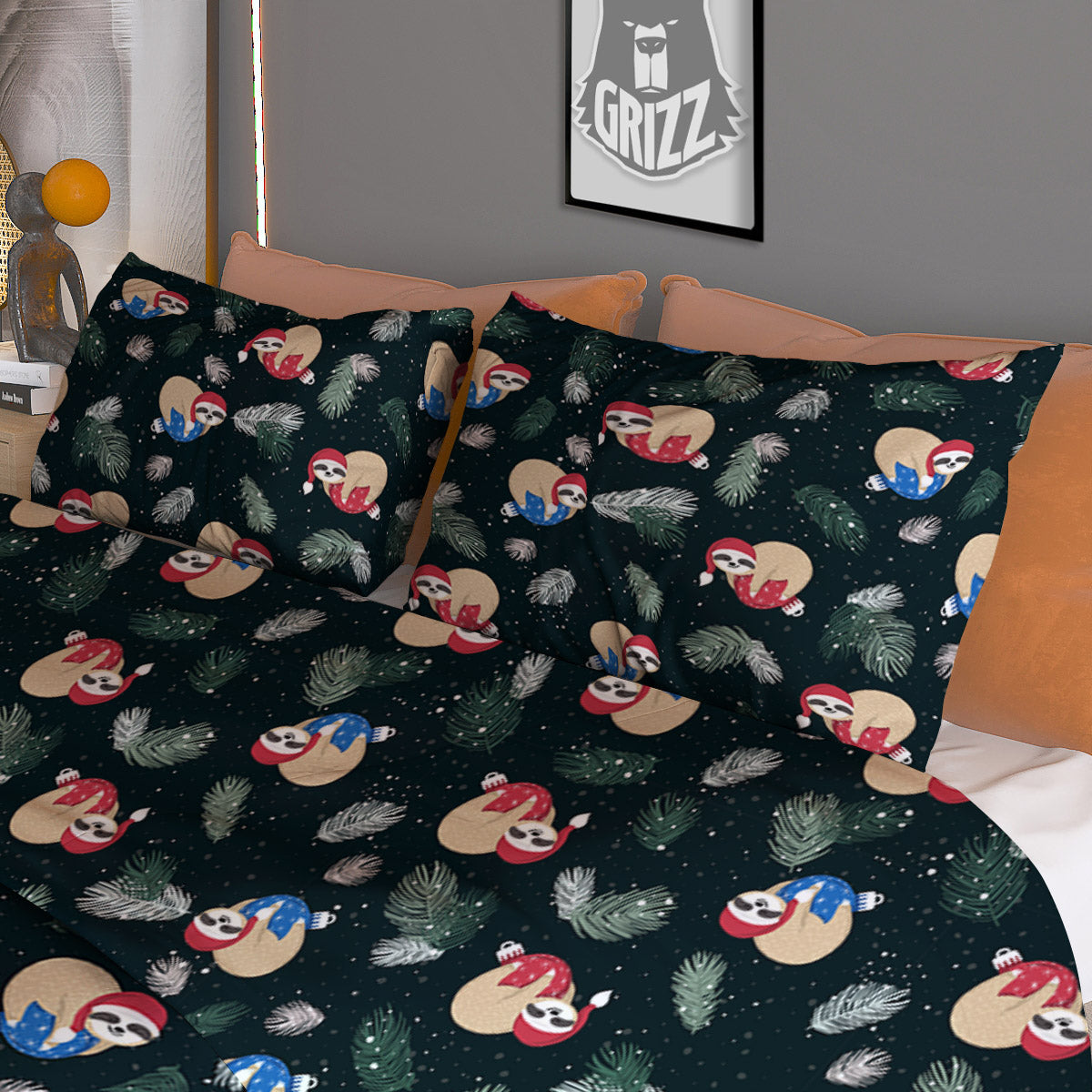 Scorpio Cute Cartoon Print Pattern Duvet Cover Bedding Set