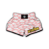 Smile Cloud Pattern Print Muay Thai Boxing Shorts-grizzshop