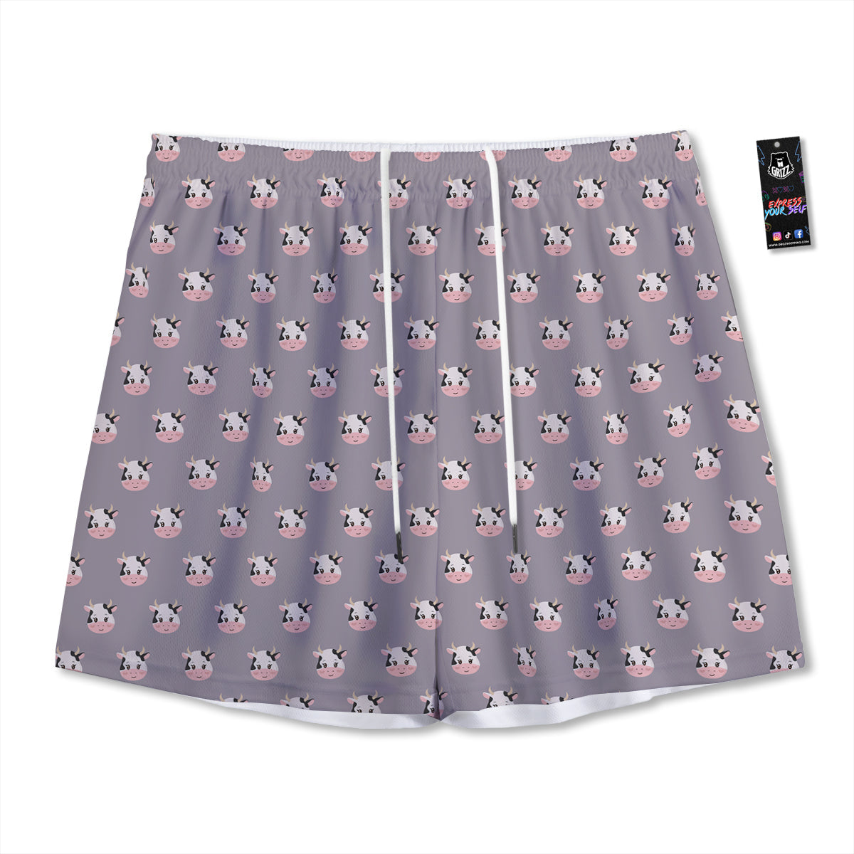 Scorpio Gold Print Mesh Shorts