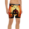 Smiley Faces Halloween Pumpkin Print Boxer Briefs