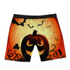 Smiley Faces Halloween Pumpkin Print Boxer Briefs