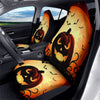 Smiley Faces Halloween Pumpkin Print Car Seat Covers-grizzshop