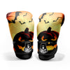 Smiley Faces Halloween Pumpkin Print Pro Boxing Glove