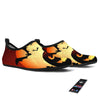 Smiley Faces Halloween Pumpkin Print Water Shoes-grizzshop