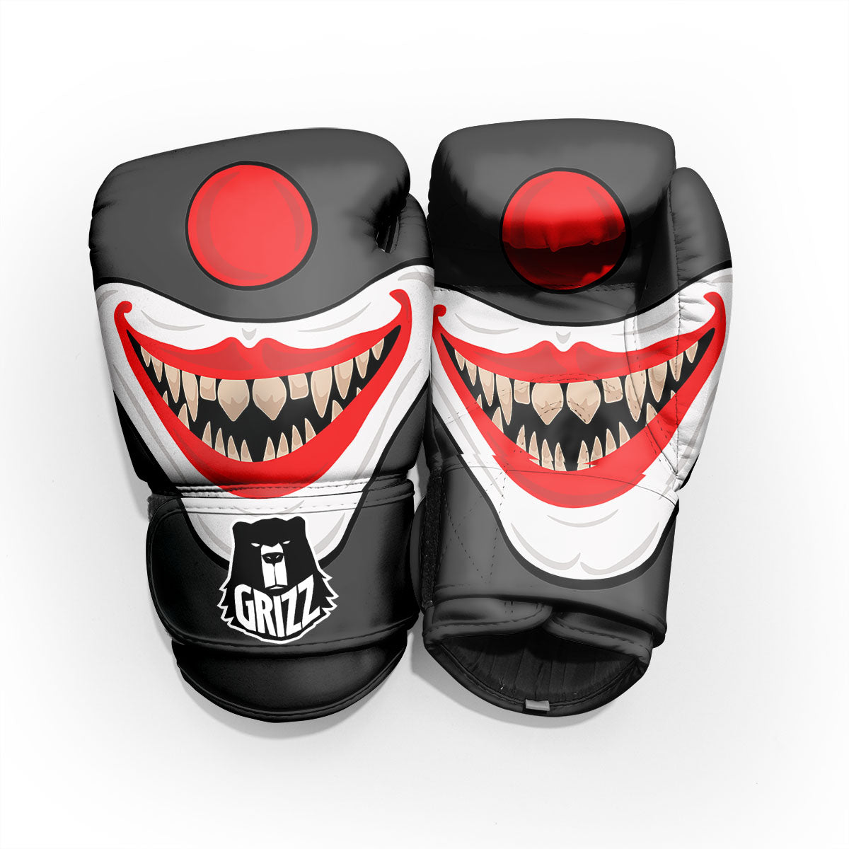 Smiling Clown Halloween Print Pro Boxing Glove