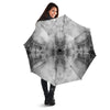 Smoke Marble White Grey Print Pattern Umbrella-grizzshop