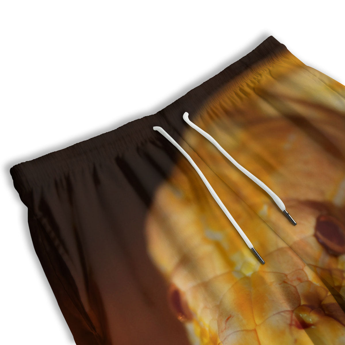 Snake Albino Print Men's Athletic Shorts