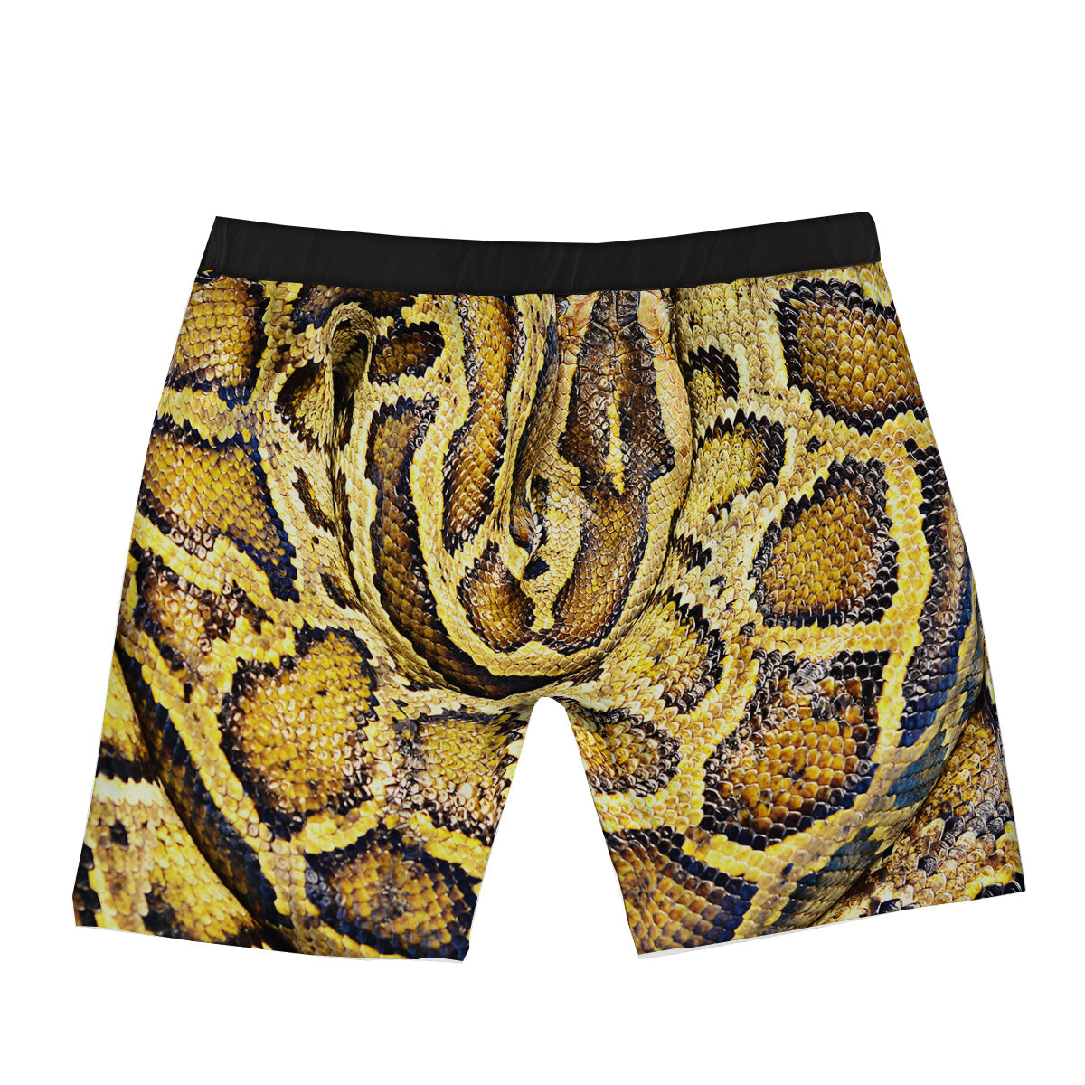Snake Burmese Python Print Boxer Briefs-grizzshop