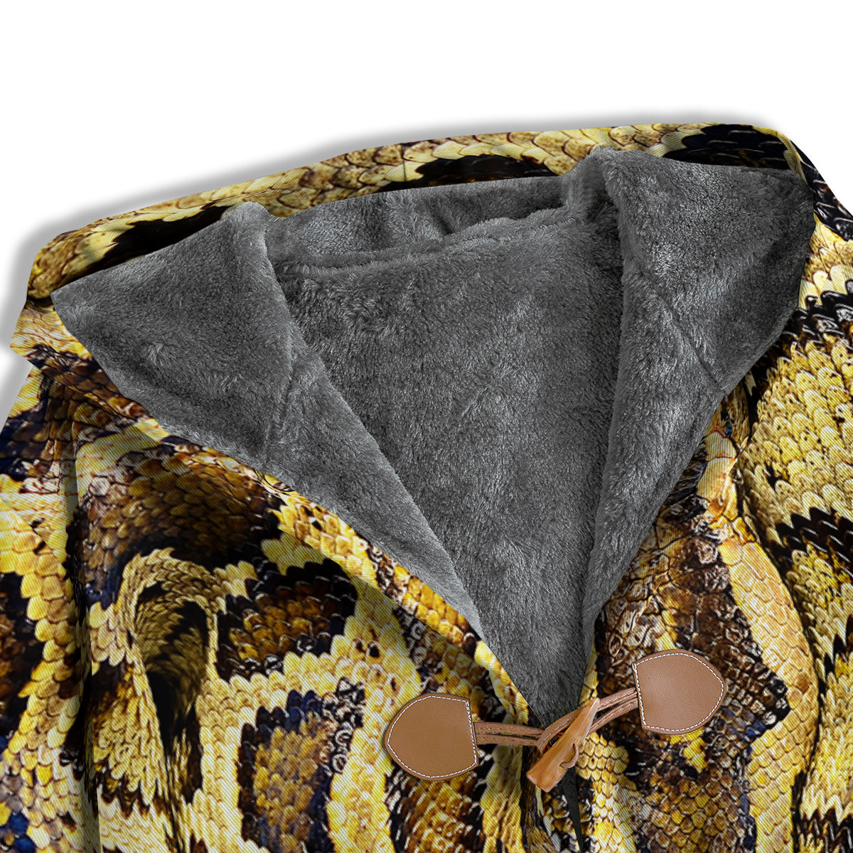 Snake Burmese Python Print Men's Windbreaker Jacket-grizzshop