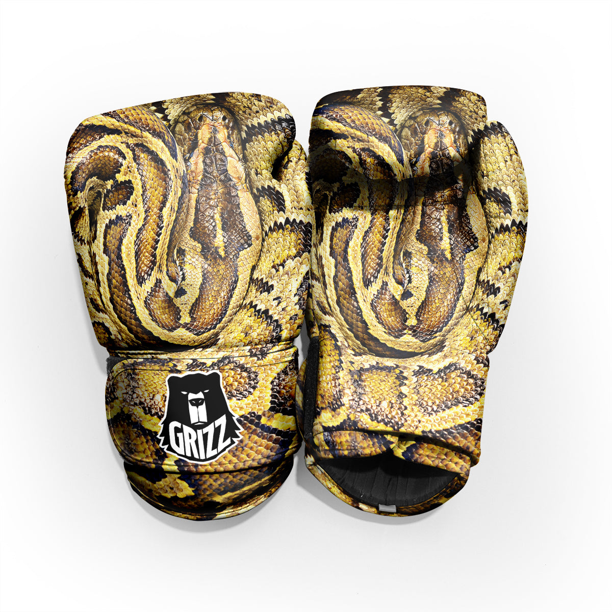 Snake Burmese Python Print Pro Boxing Glove