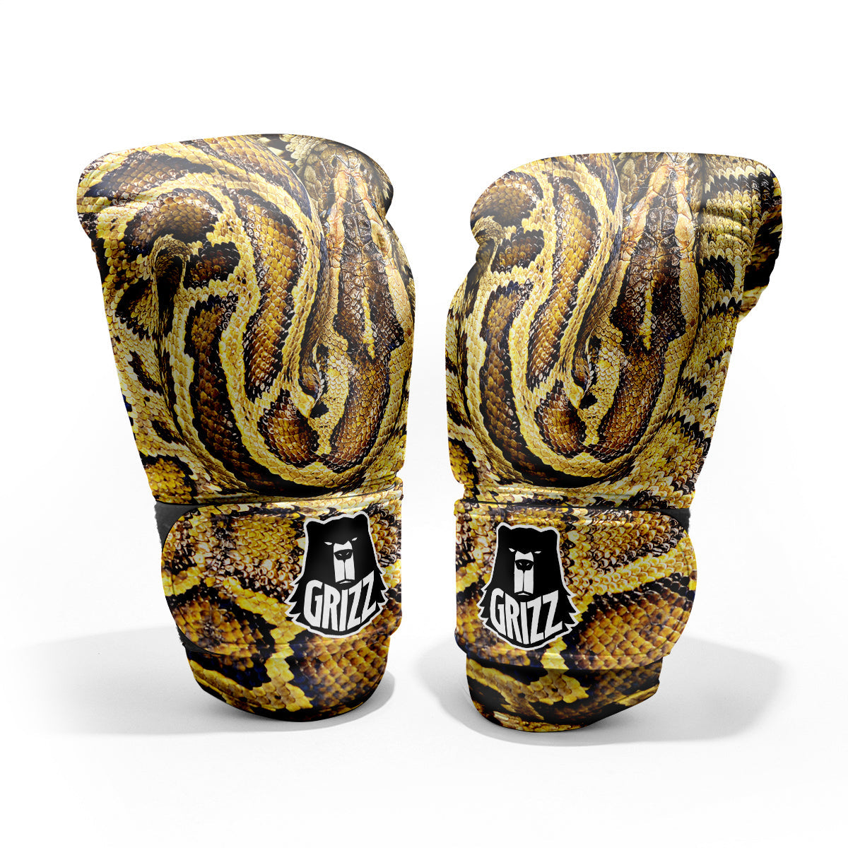 Snake Burmese Python Print Pro Boxing Glove