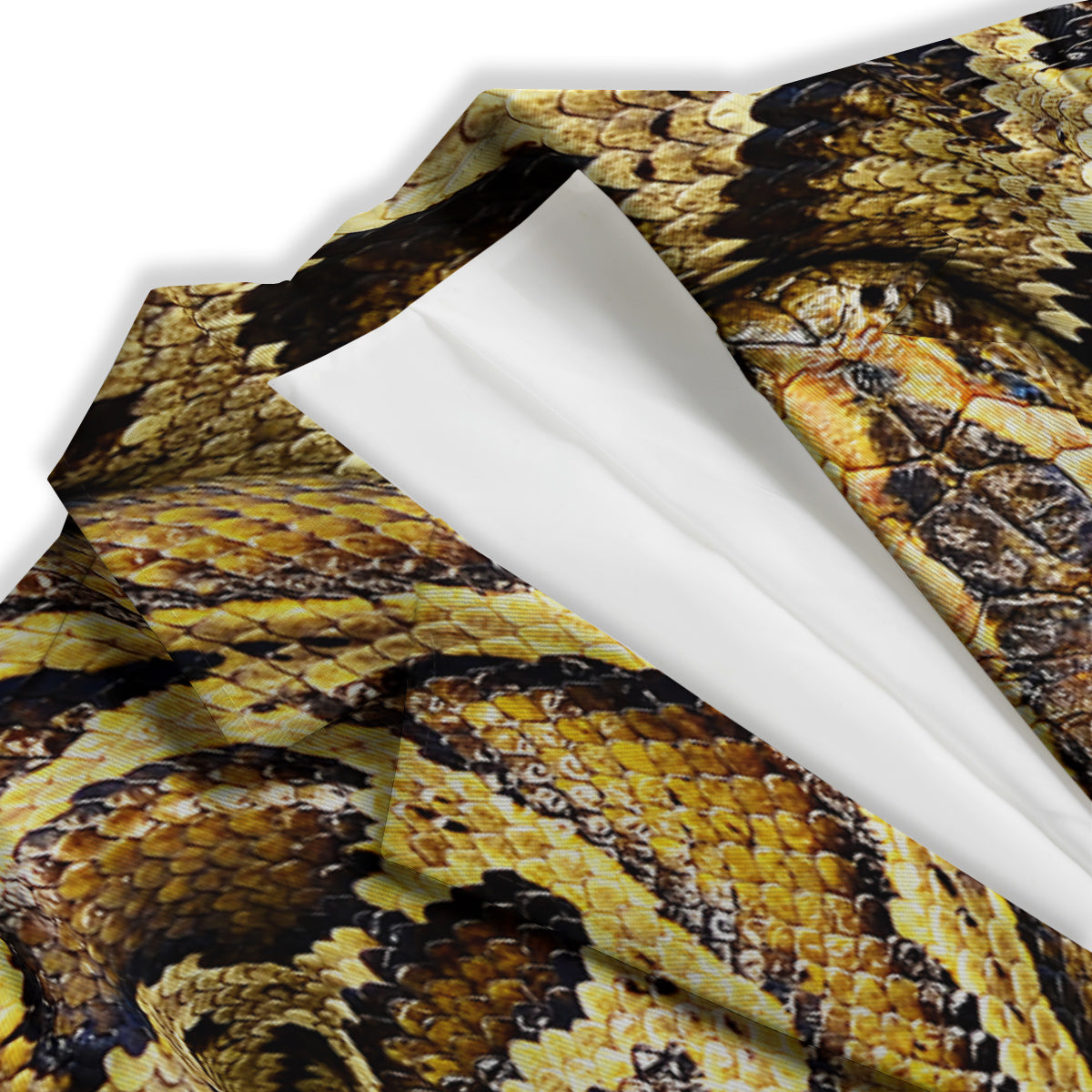 Snake Burmese Python Print Women's Blazer-grizzshop
