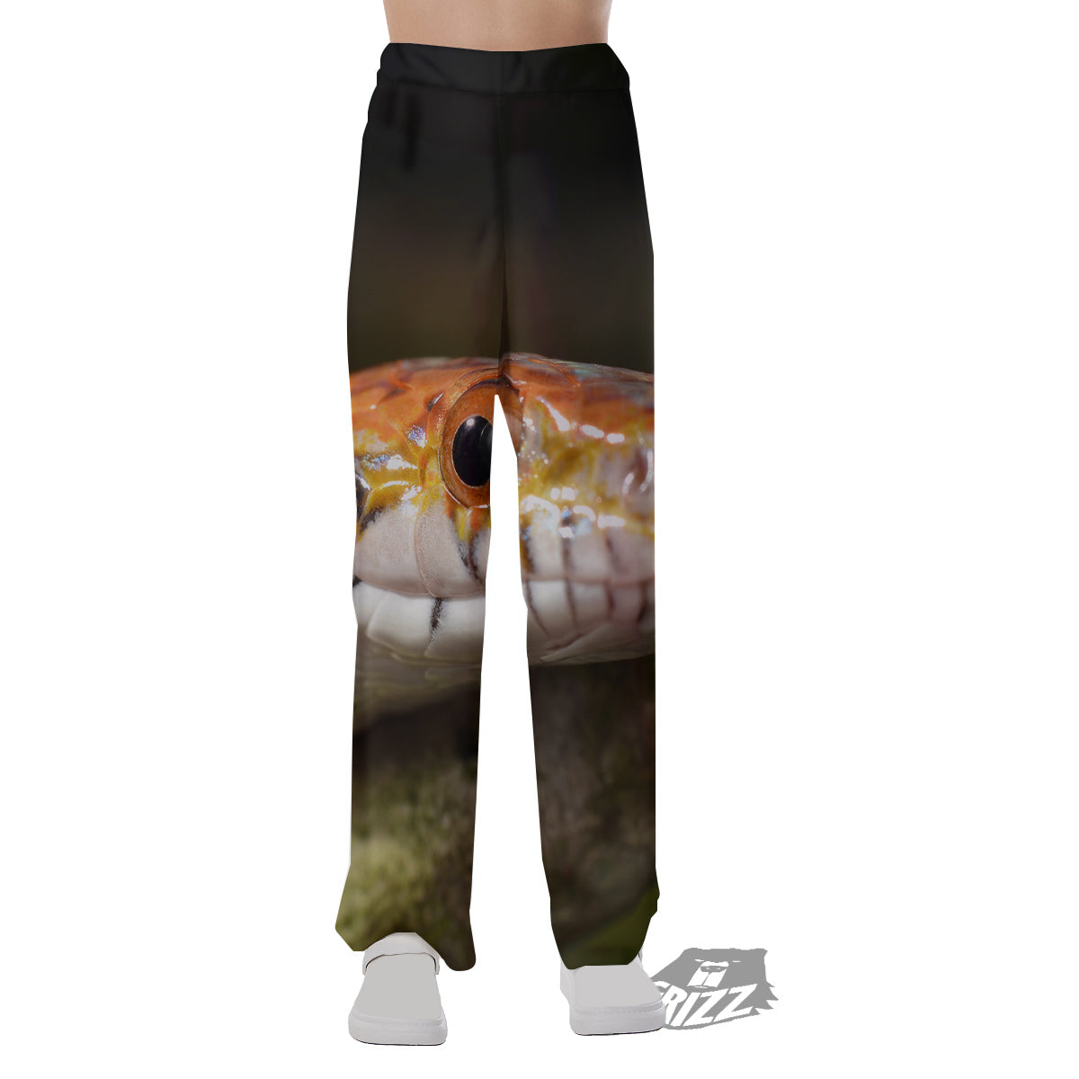 Snake Corn Print Pajama Pants-grizzshop