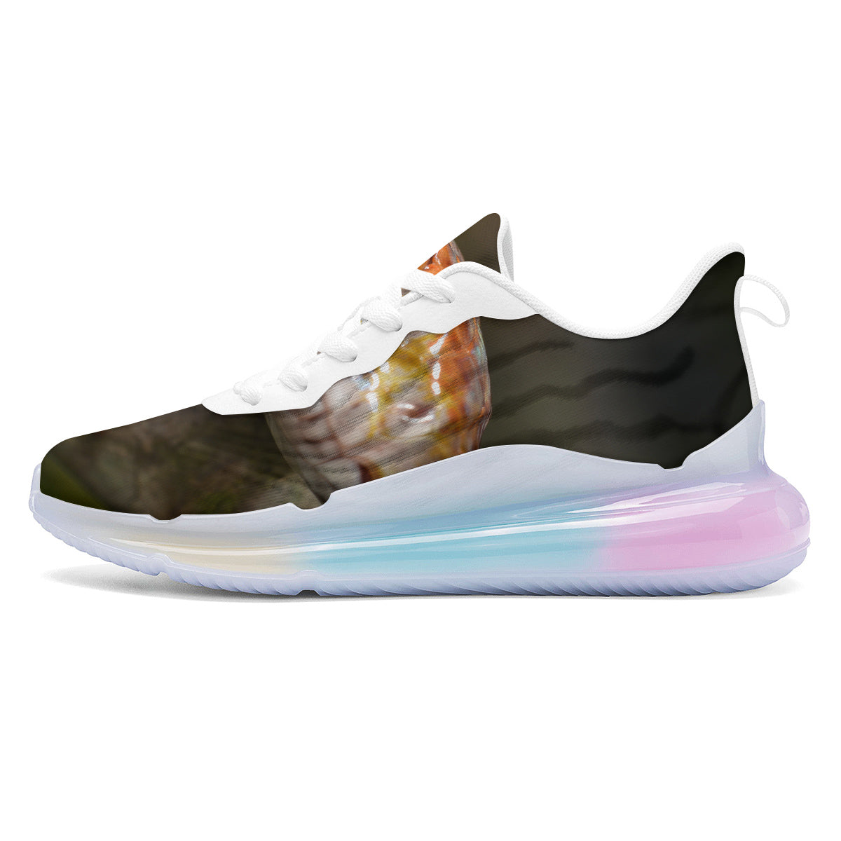 Snake Corn Print Running Sneakers-grizzshop