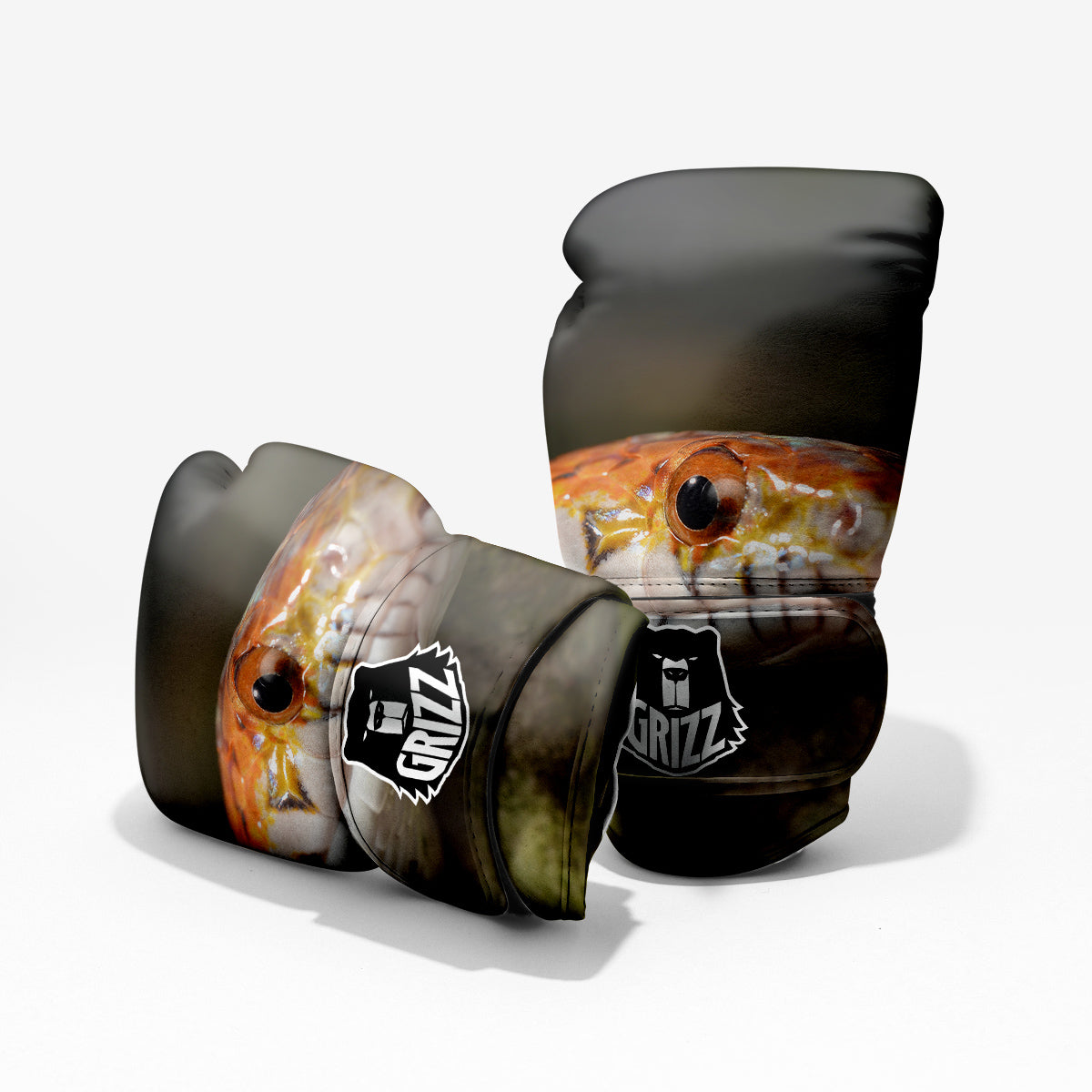 Snake Corn Print Pro Boxing Glove