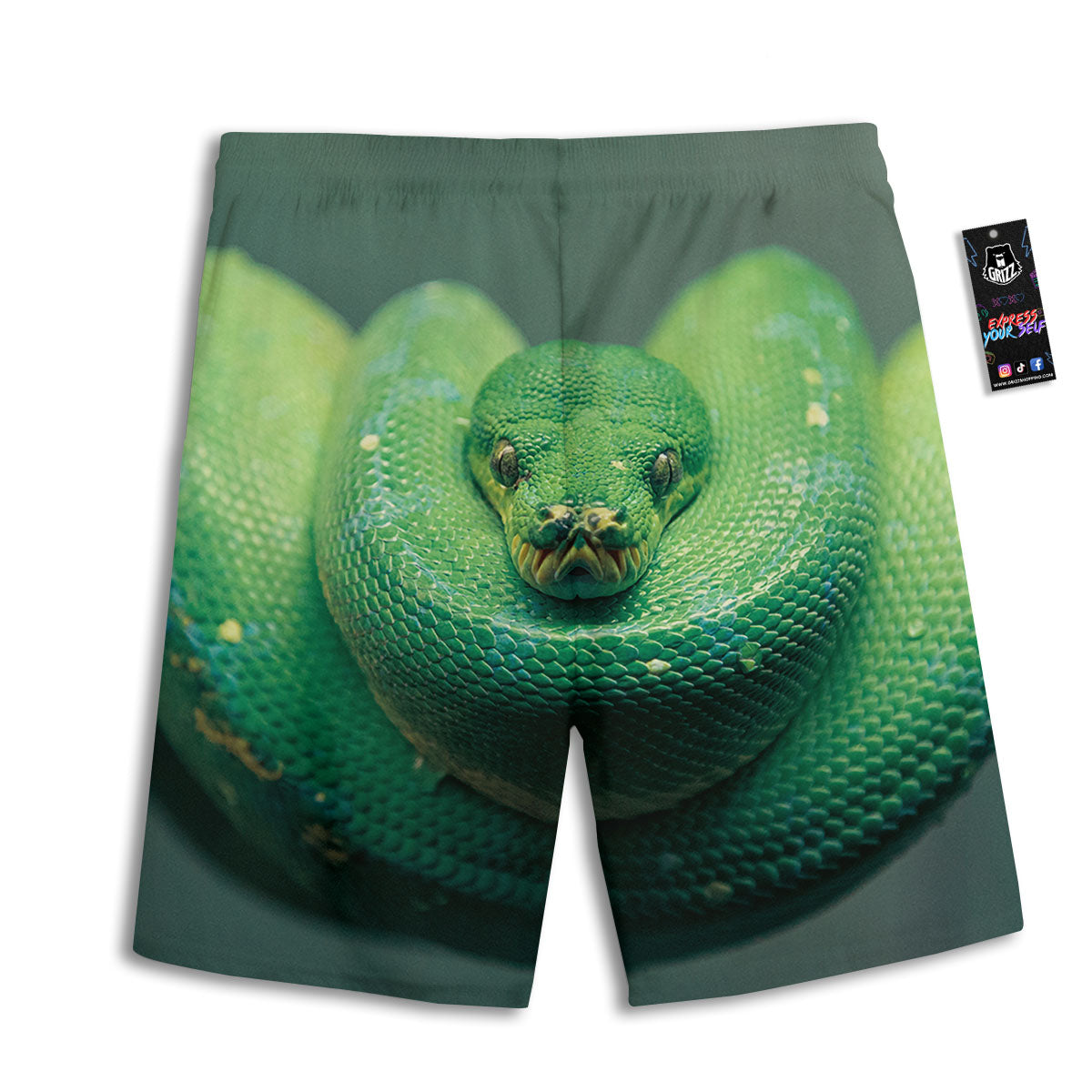 St. Patrick's Day Irish Checkered Print Men's Athletic Shorts