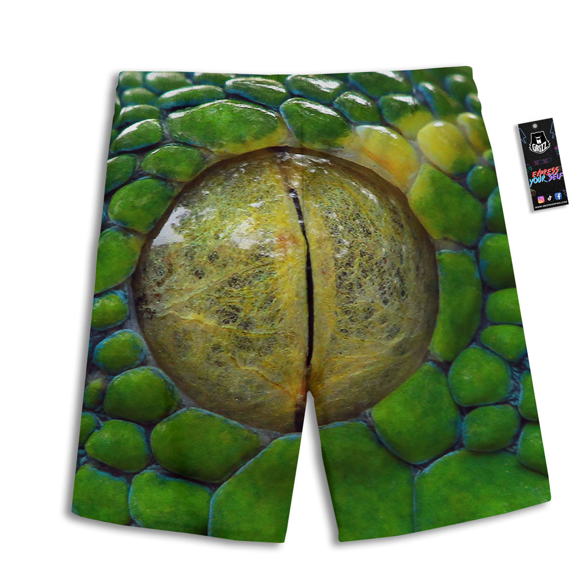 St. Patrick's Day Irish Clover Print Men's Athletic Shorts