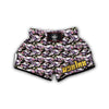 Snake Floral Skull Muay Thai Boxing Shorts-grizzshop