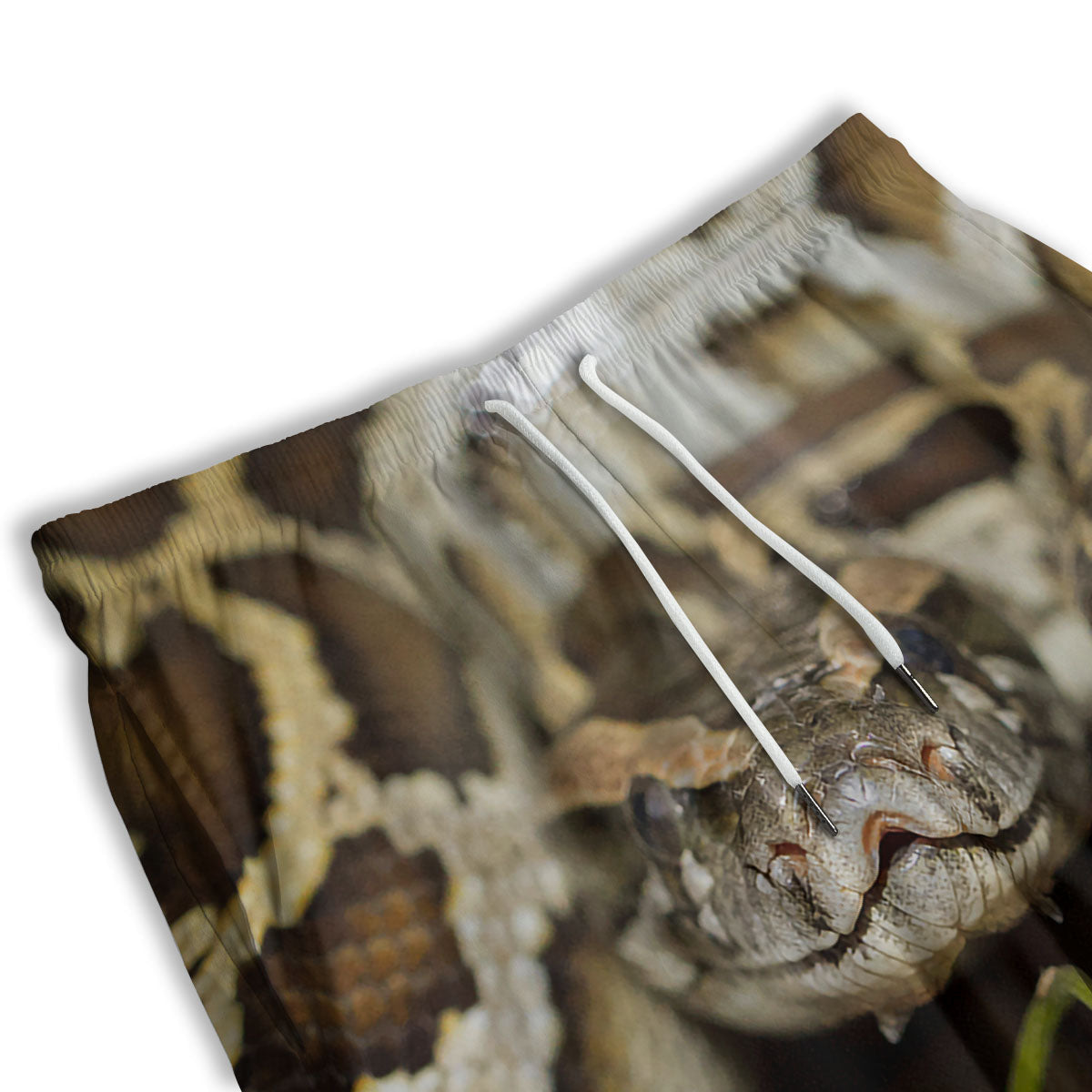Snake Python Print Men's Athletic Shorts