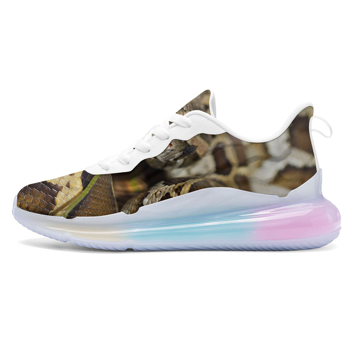 Snake Python Print Running Sneakers-grizzshop
