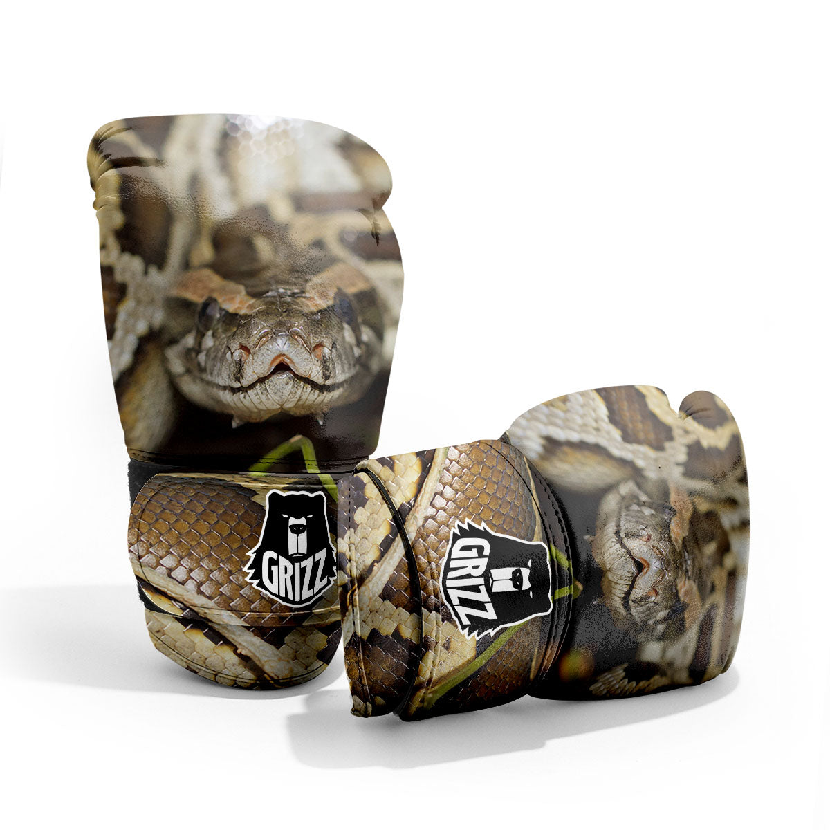 Snake Python Print Pro Boxing Glove