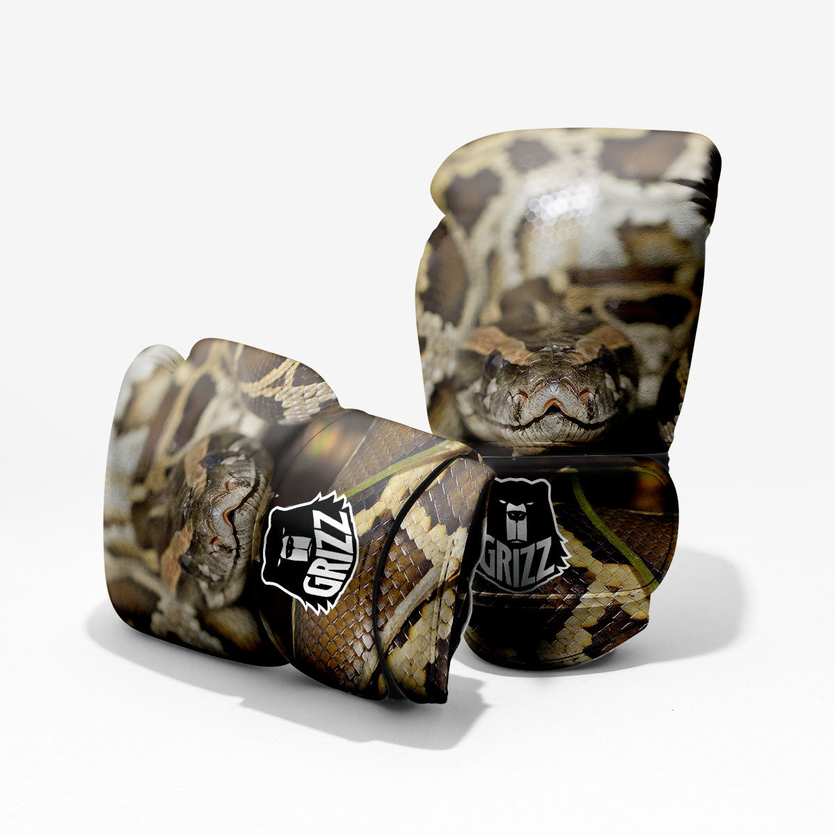 Snake Python Print Pro Boxing Glove