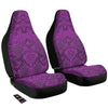 Snake Skin Purple Print Car Seat Covers-grizzshop