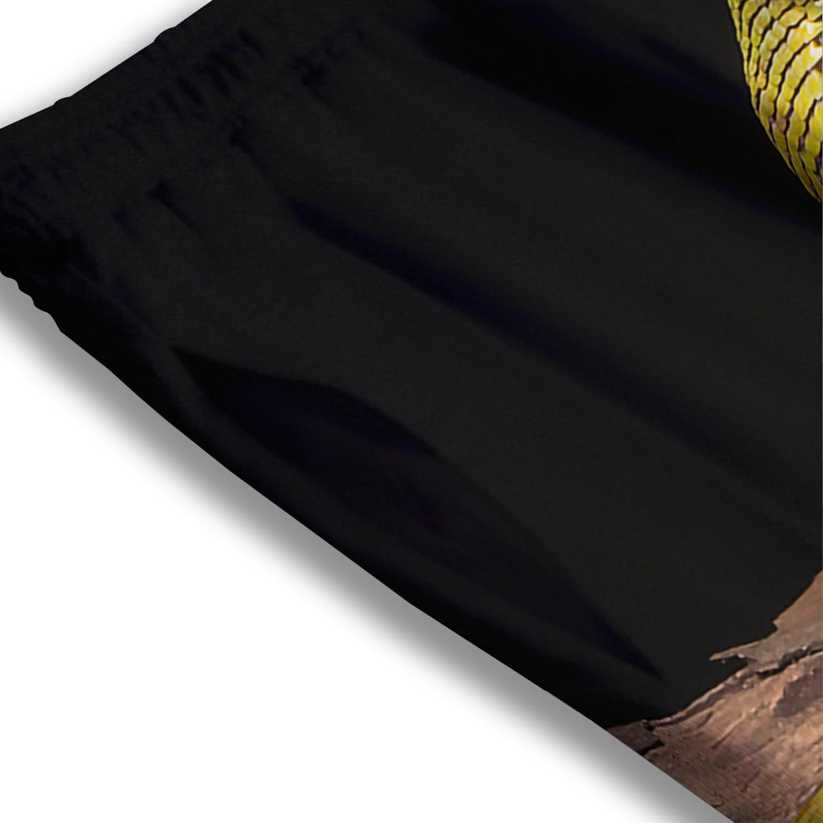 Snake Trimeresurus Albolabris Print Mesh Shorts