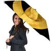 Snake Yellow Print Umbrella-grizzshop