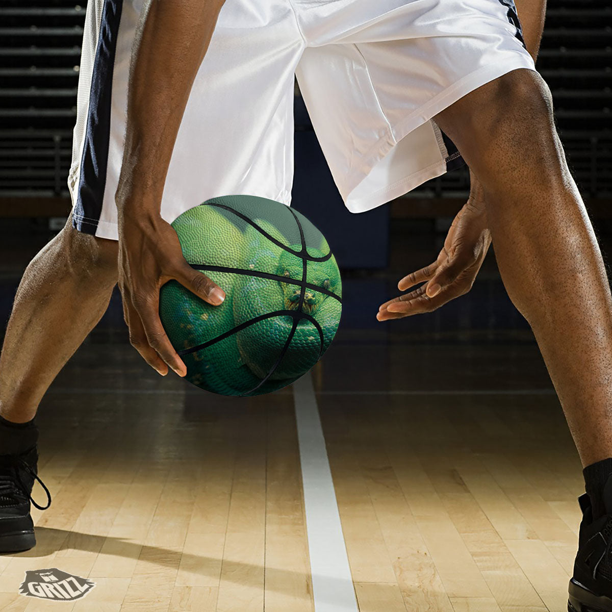 St. Patrick's Day Irish Checkered Print Basketball
