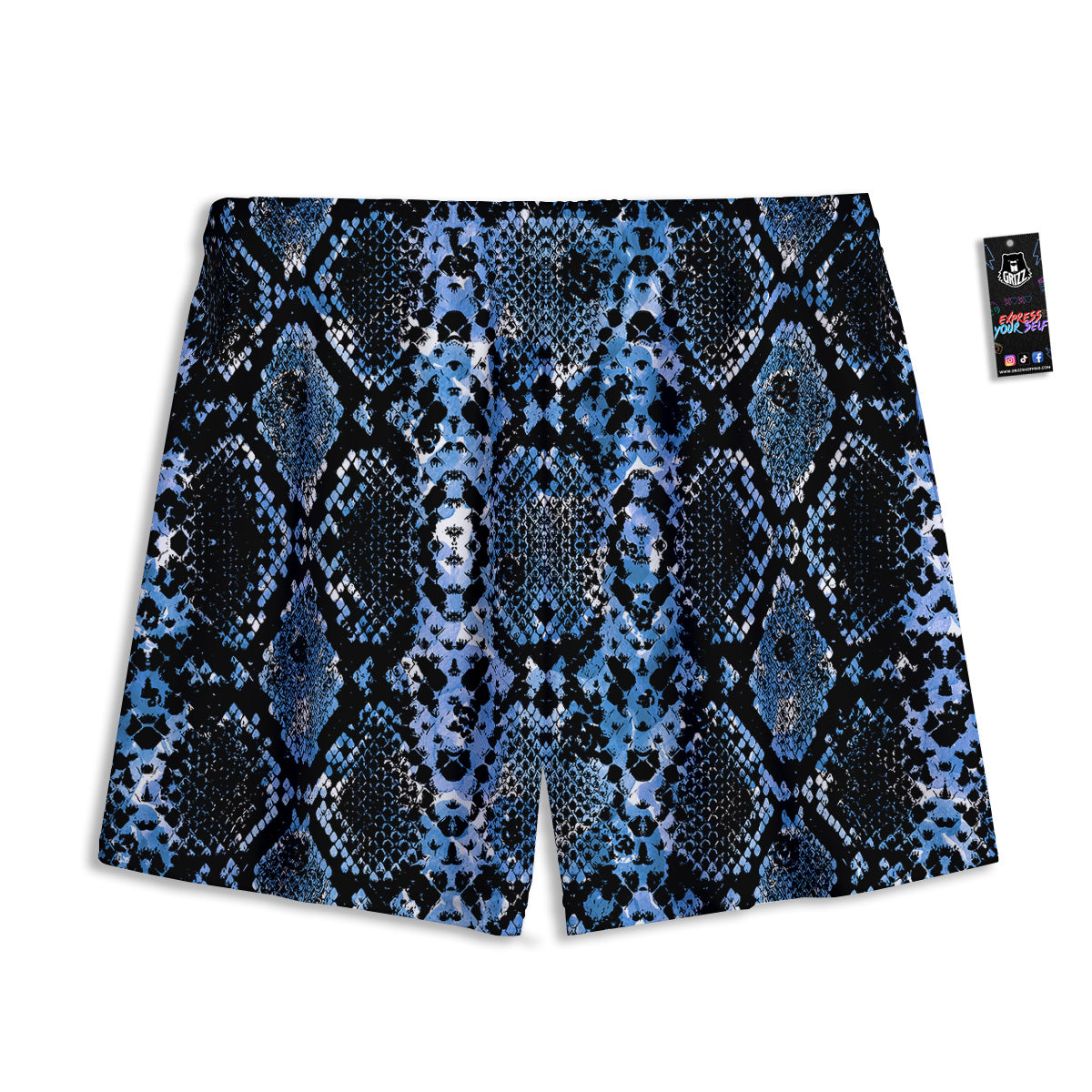 Sea Turtle Golden Tribal Print Mesh Shorts