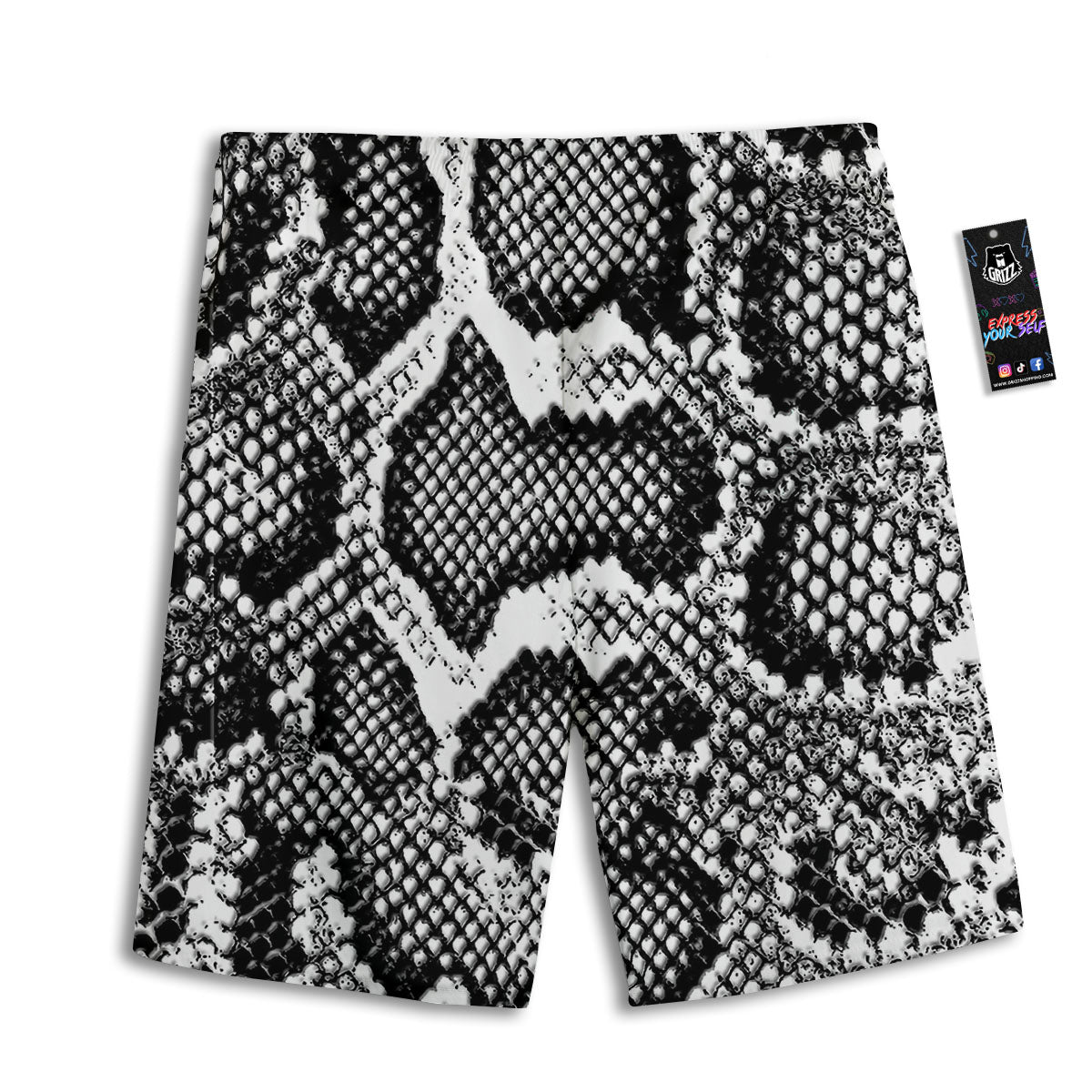 St. Patrick's Day Irish Leaf Print Men's Athletic Shorts