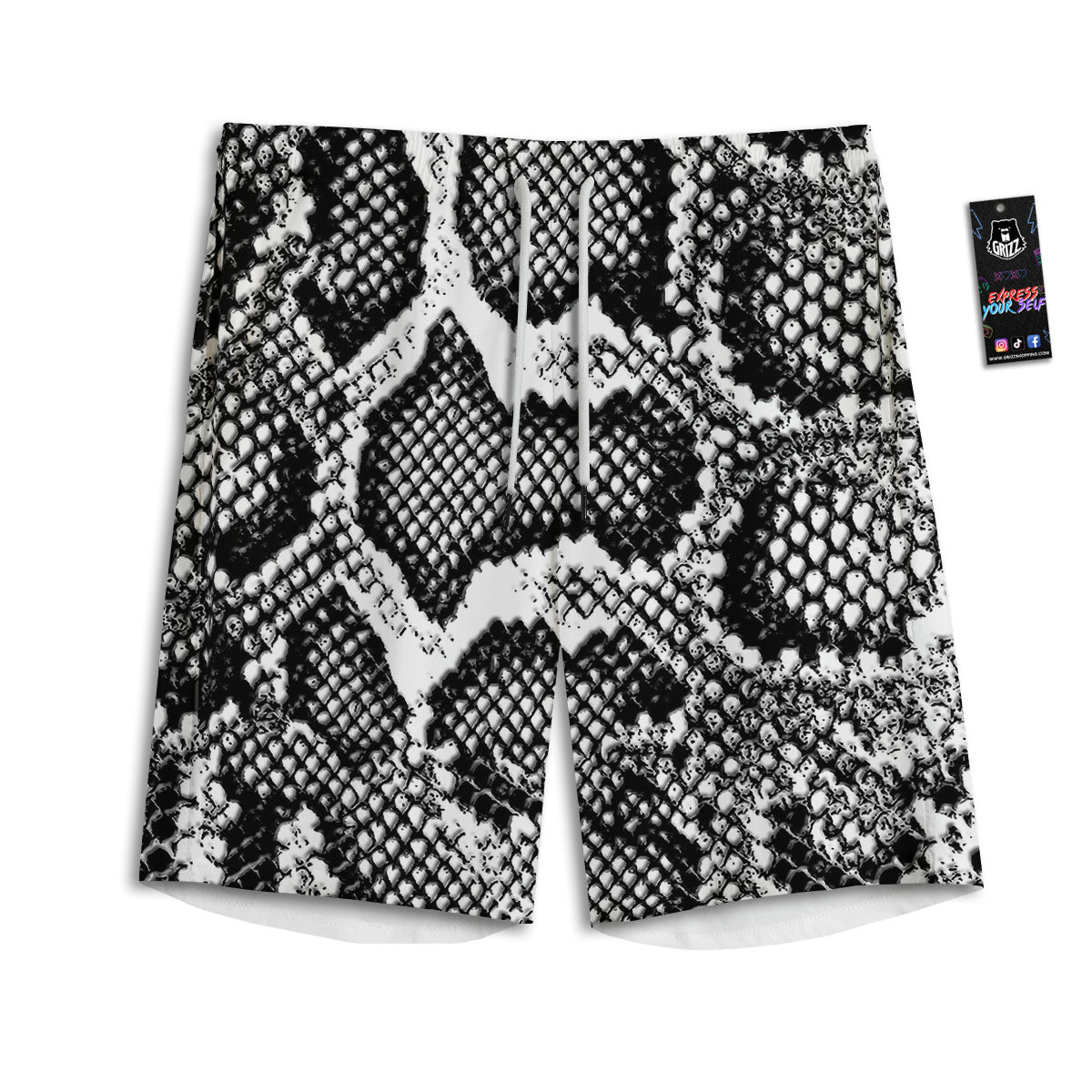 St. Patrick's Day Irish Leaf Print Men's Athletic Shorts
