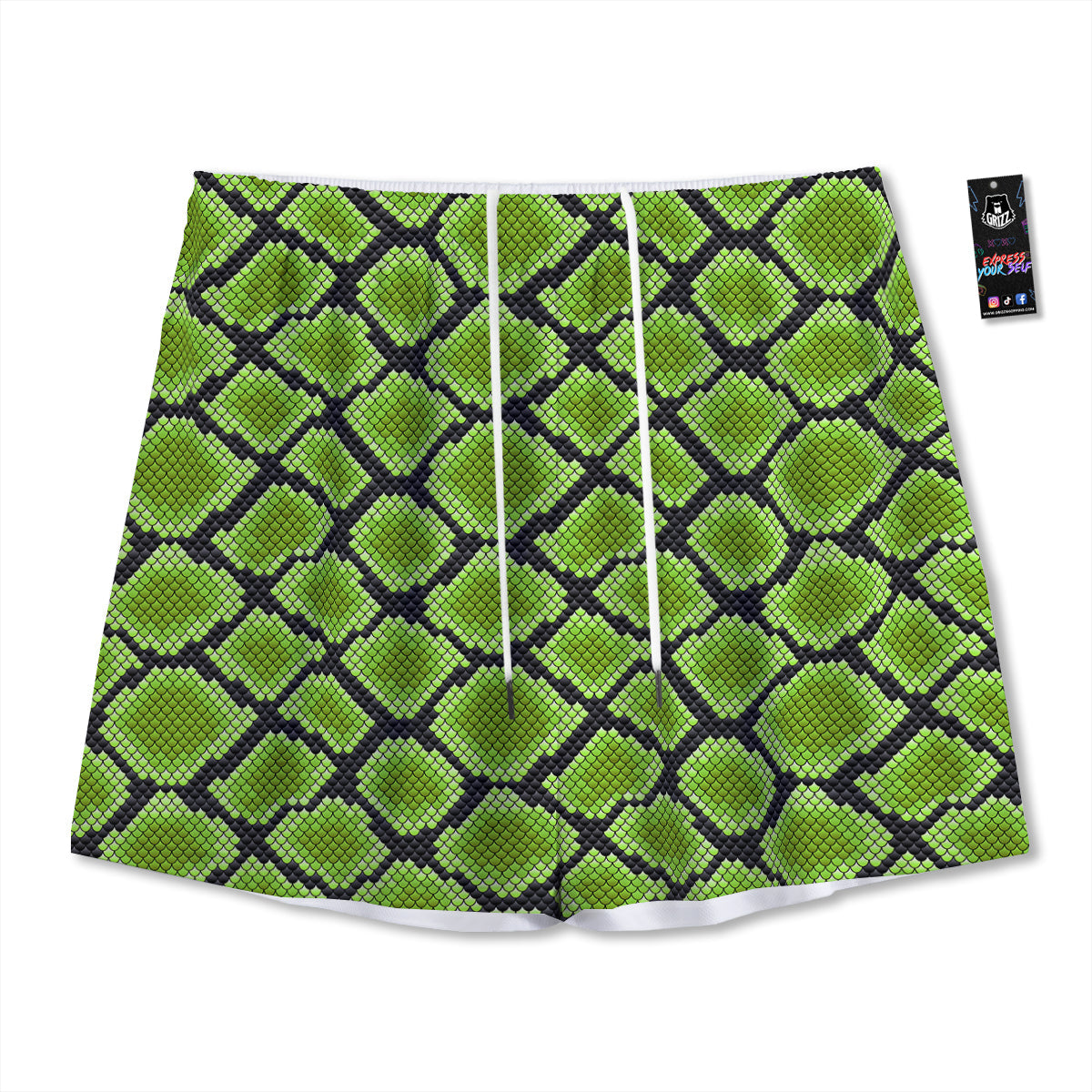 Sun And Moon Galaxy Celestial Print Mesh Shorts
