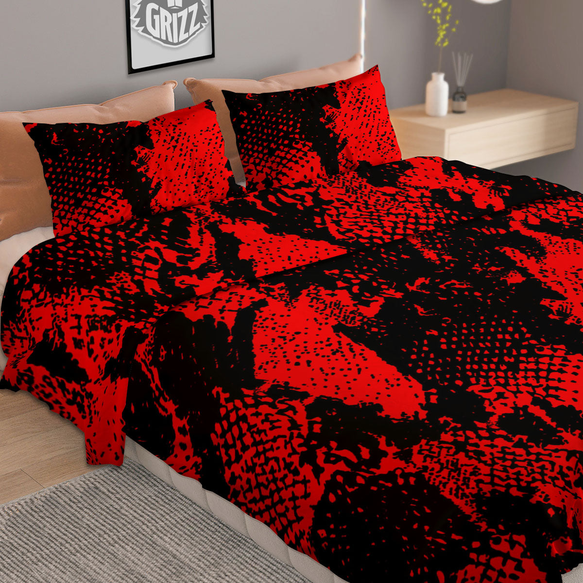 Spiritual Swadhisthana Chakra Print Duvet Cover Bedding Set