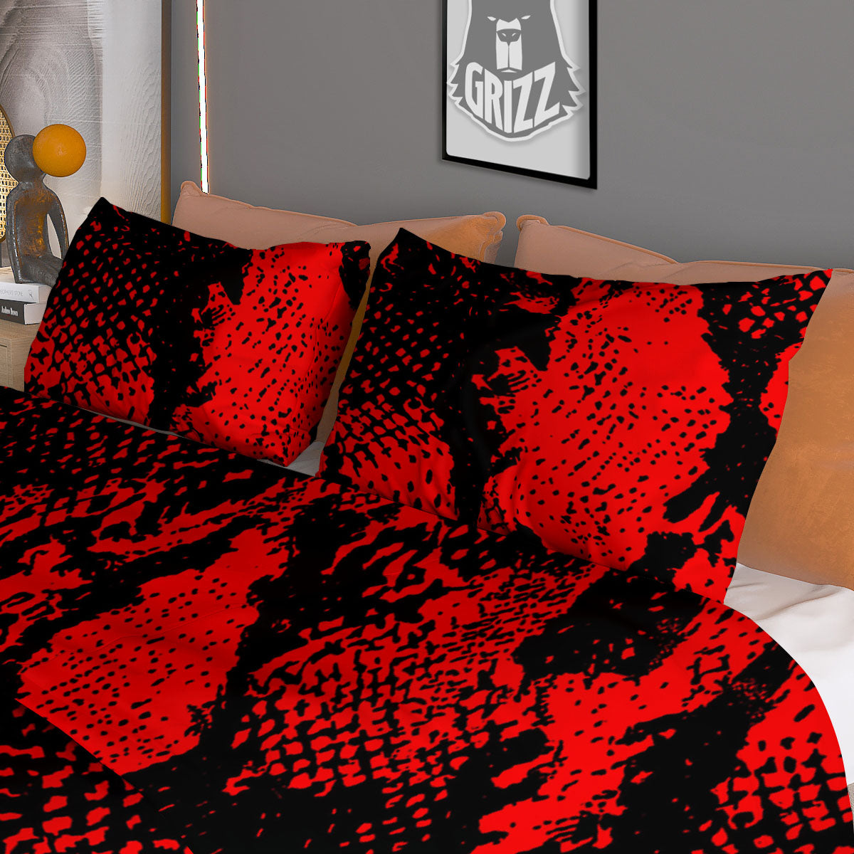 Spiritual Swadhisthana Chakra Print Duvet Cover Bedding Set