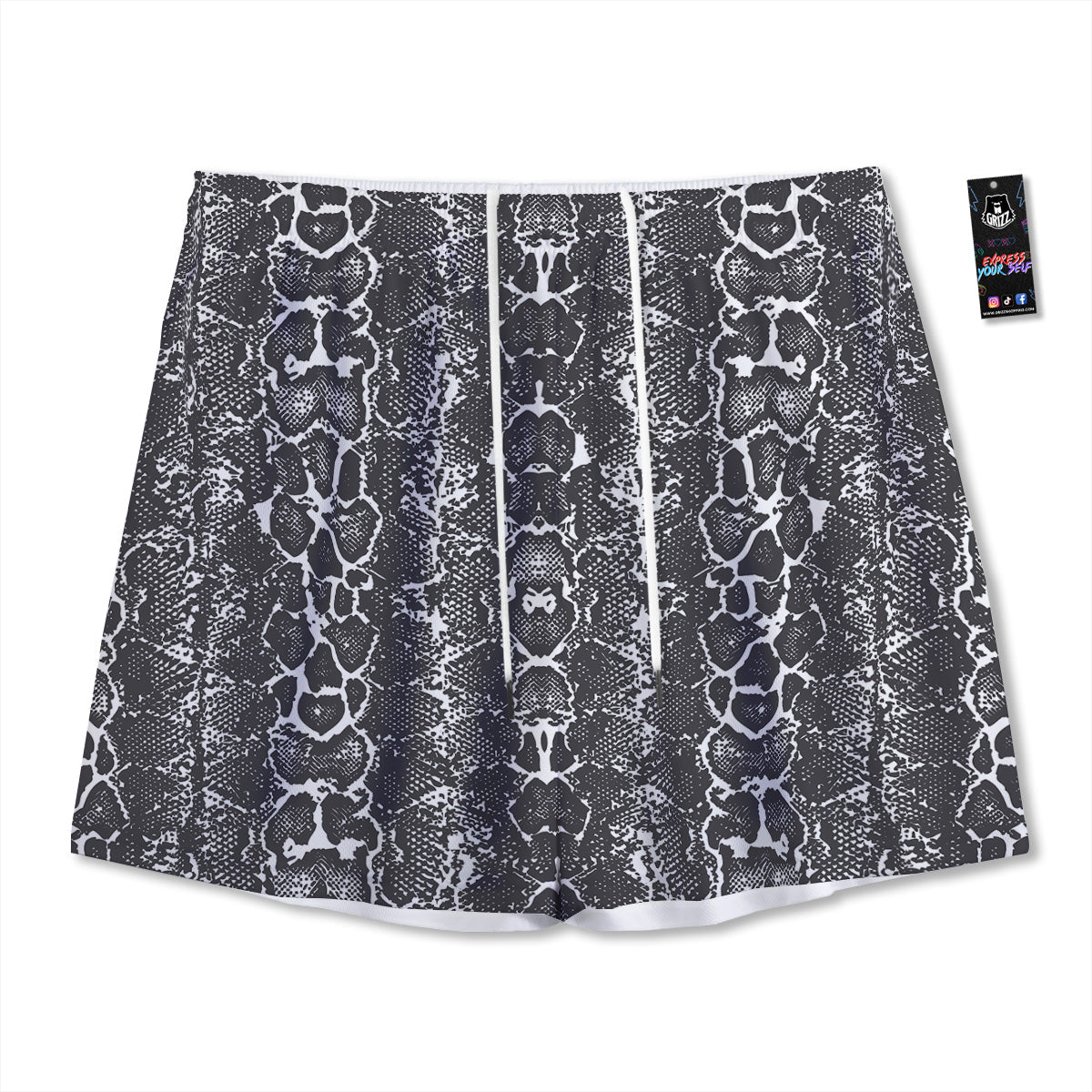 Serape Blanket Ethnic Print Pattern Mesh Shorts