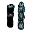 Snakeskin Pattern Print Muay Thai Shin Guards-grizzshop