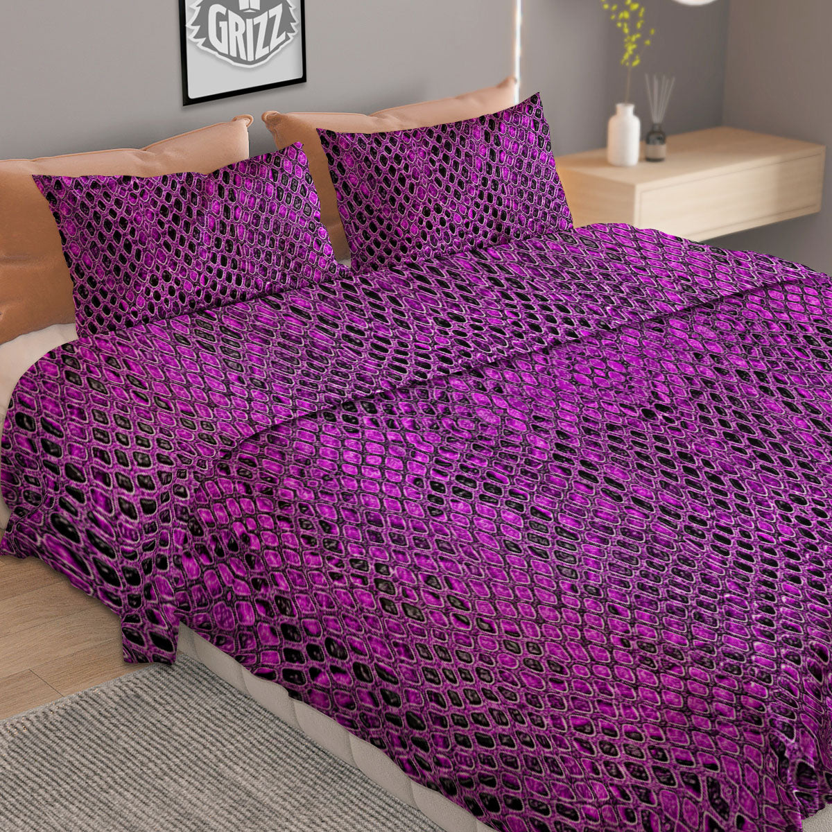 Sport Tennis Print Pattern Duvet Cover Bedding Set