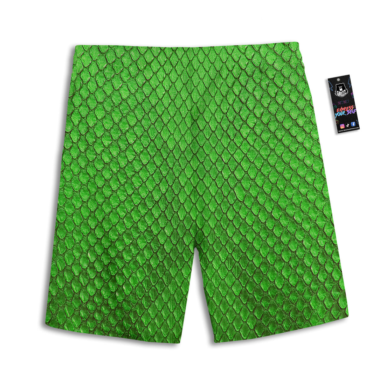 St. Patrick's Day Irish Tartan Print Men's Athletic Shorts