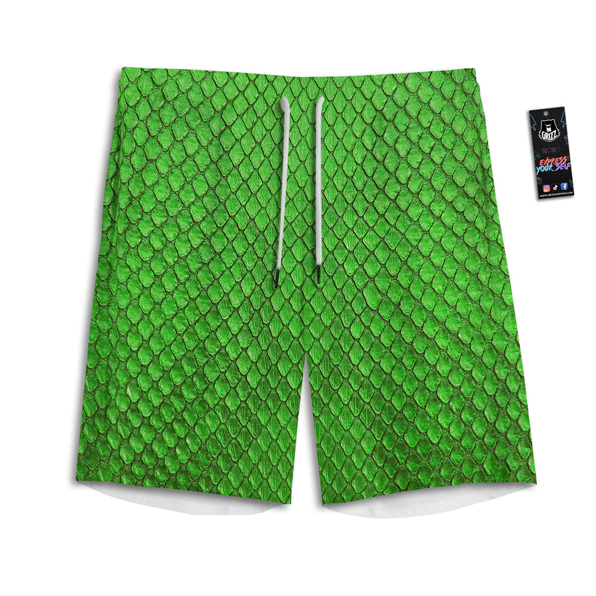 St. Patrick's Day Irish Tartan Print Men's Athletic Shorts