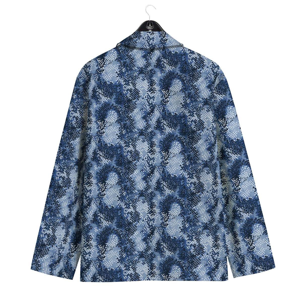 Snakeskin Watercolor Print Pattern Men's Sport Coat-grizzshop