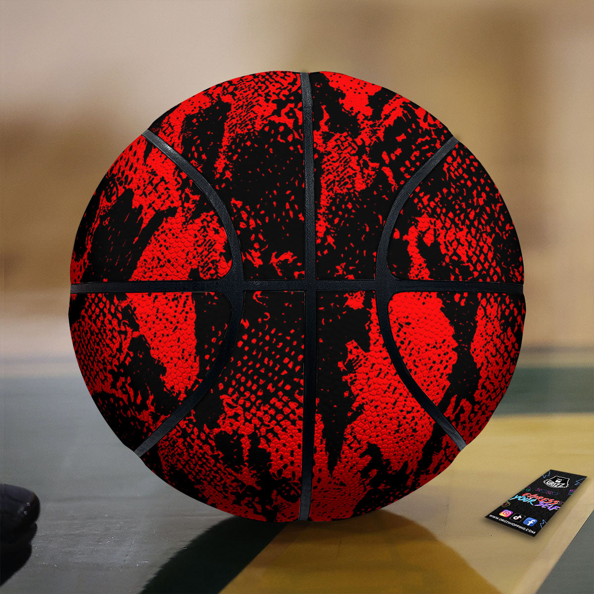 Spiritual Swadhisthana Chakra Print Basketball