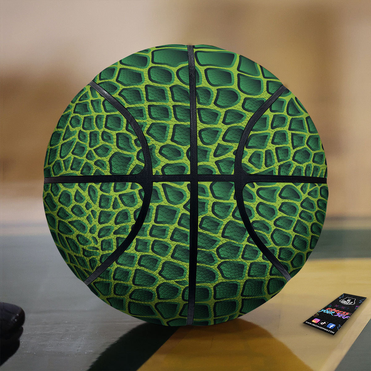 St. Patrick's Day Irish Plaid Print Basketball