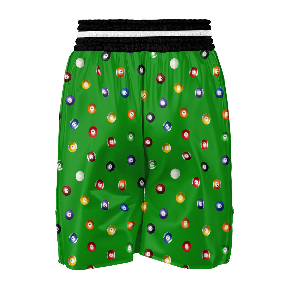 Snooker Ball Vintage Print Pattern Boxing Shorts-grizzshop