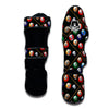 Snooker Cue Print Pattern Muay Thai Shin Guards-grizzshop