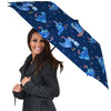 Snowflake And Rooster Print Pattern Umbrella-grizzshop