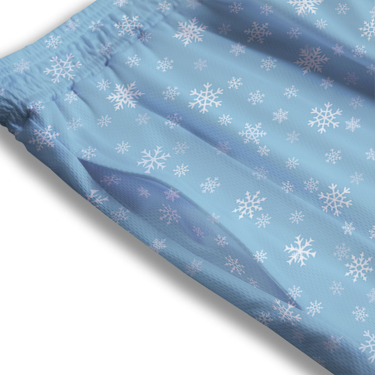 Shark Cute Print Pattern Mesh Shorts