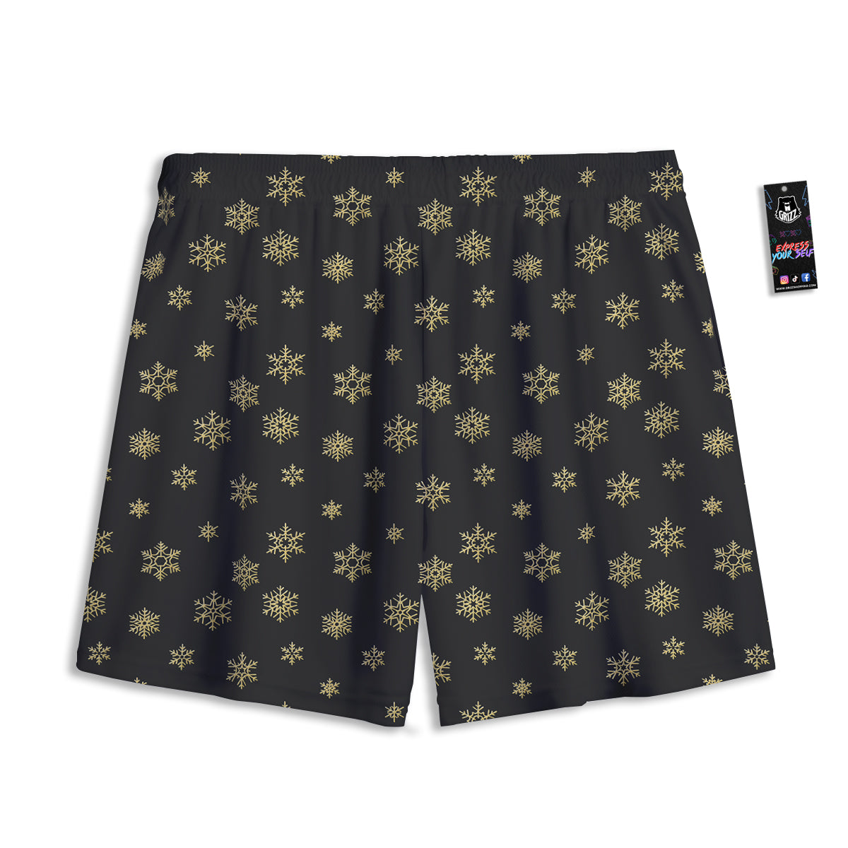 Sheep Cute Print Pattern Mesh Shorts